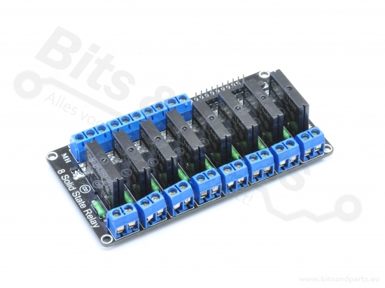 Relay board 8-channel 5V - Solid state relay